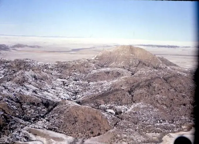 agate flats aerial