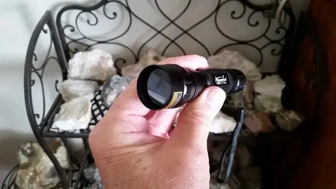 LED Flashlight with Filter