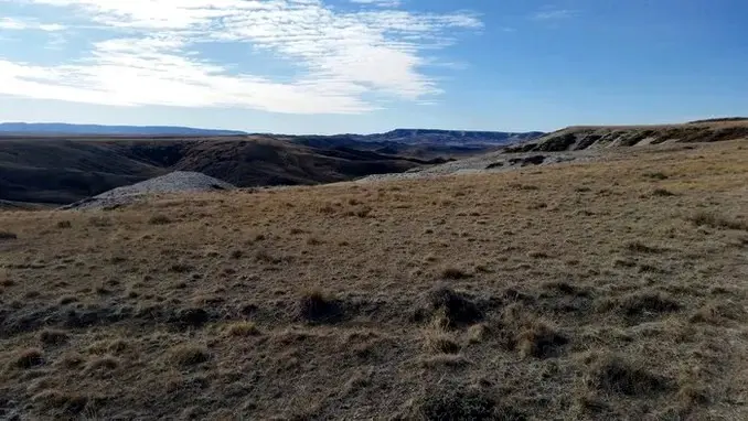 high desert late afternoon vista