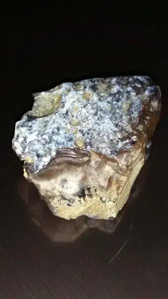 Chalcedony Basking In Its Natural Light Glory